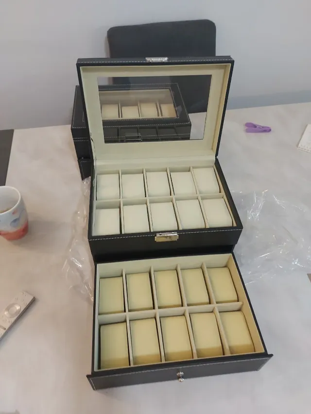 Scatola porta orologi 20 posti