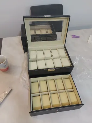 Scatola porta orologi 20 posti