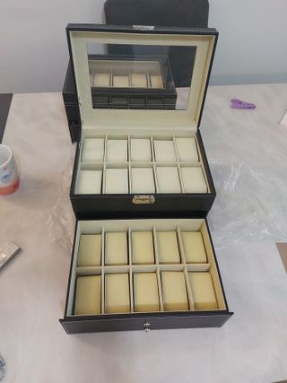 Scatola porta orologi 20 posti
