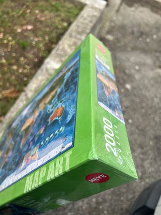 Puzzle Heye 2000 pezzi + Poster MAP ART