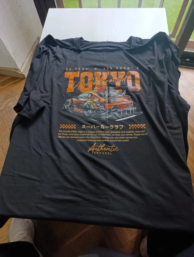 Pack 2 Camisetas Negras Talla 5XL