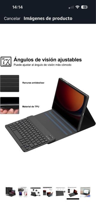 Funda Samsung Tab S9 11' sin teclado
