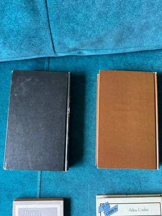 Lote de 4 libros antiguos (Novelas y otros)