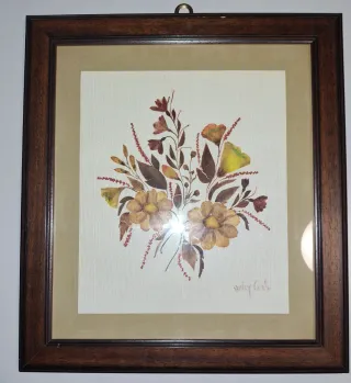 Quadro fiori secchi 40 cadauno