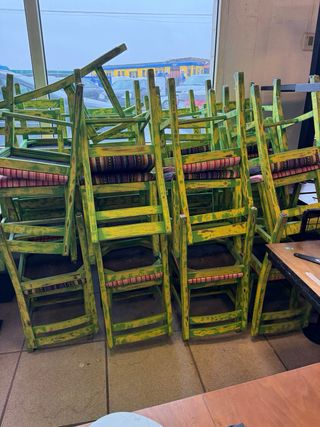 48 Sillas-20 Mesas Mexican LIQUIDACIÓN 01.12