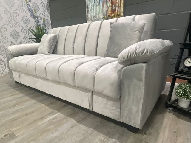 SOFA CAMA CON ARCÓN + 2 COJINES YADHI