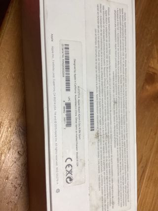 Apple Watch Serie 1 modelo A1554