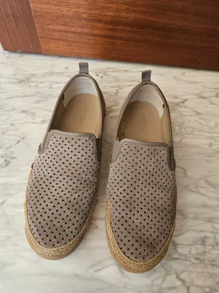 Mocassini Geox Beige Donna