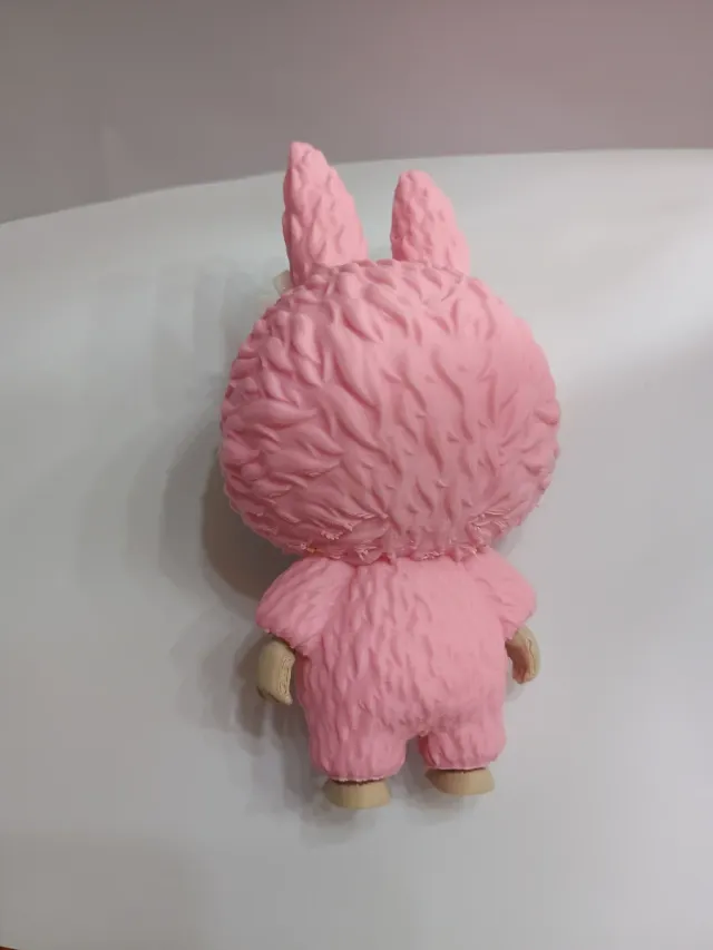 Figura Labubu 3D Rosa