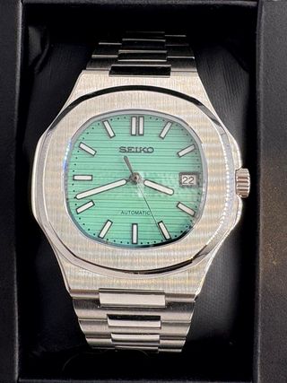 Seiko Mod Nautilus Tiffany