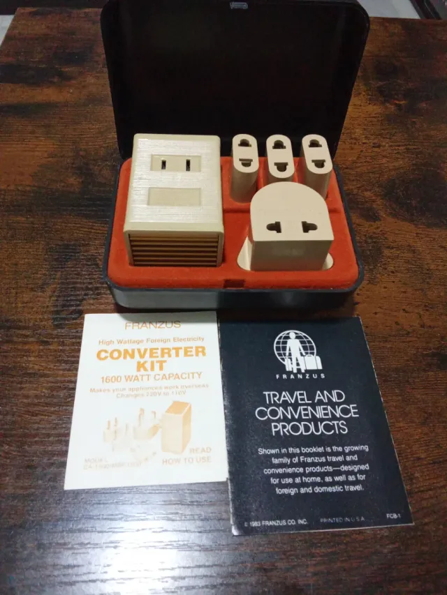 Kit Franzus Vintage Conversor Corriente