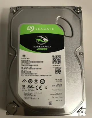 Disco Duro Seagate 1TB BarraCuda