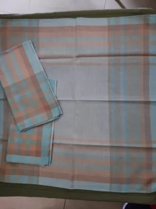 3 fazzoletti puro cotone di una volta fantasia a q