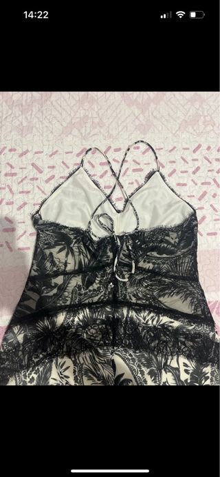 Mono largo estampado para evento