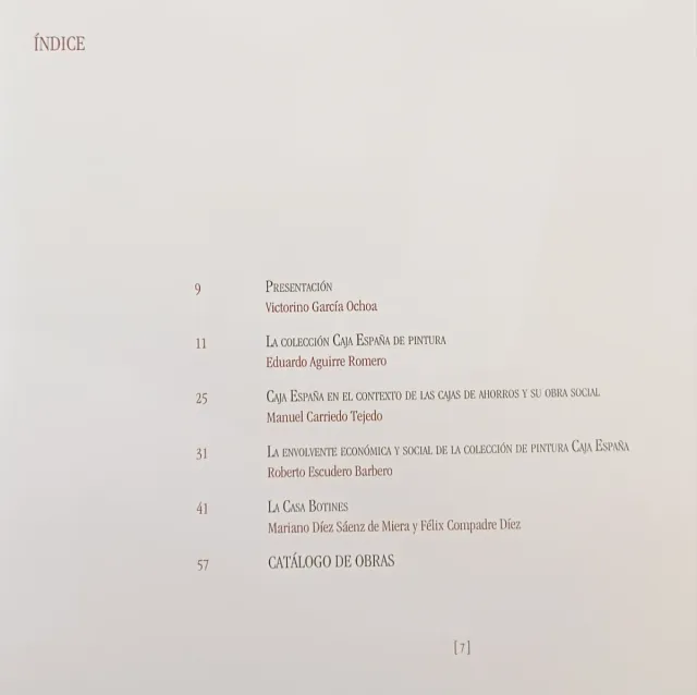 LIBRO LA COLECCIÓN CAJA ESPAÑA DE PINTURA