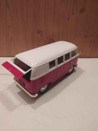 Coche Solido VW Combi Vitre 1966 1/18