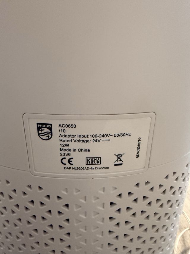 Purificador Aire Philips Serie 600 (sin filtro)