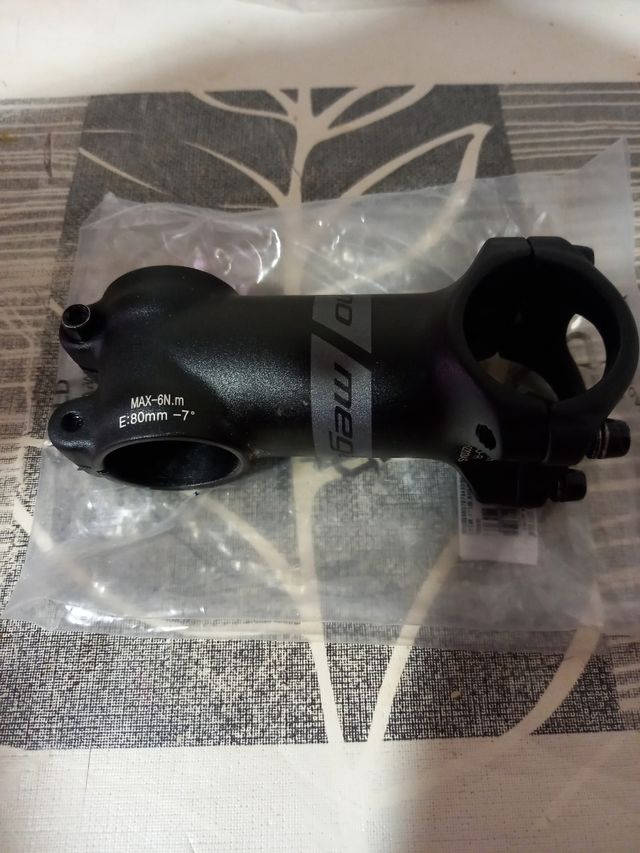 Potencia Megamo 80mm -7° Negra