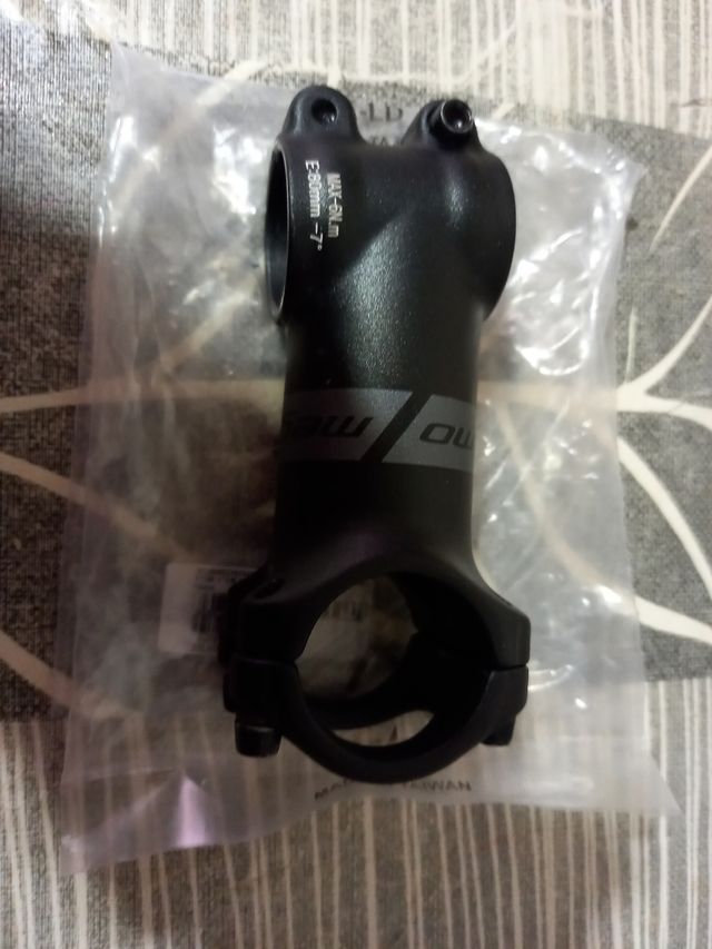 Potencia Megamo 80mm -7° Negra