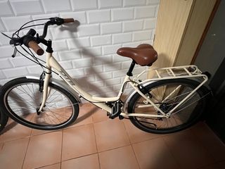 Bicicleta Paseo Vintage Crema
