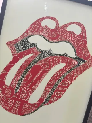 Cuadro Rolling Stones de Diseño