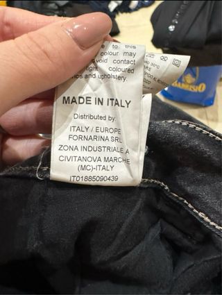 Jeans neri Fornarina Flare Fit