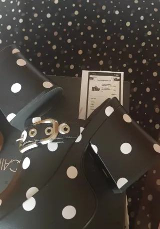 Zapatos Marc Jacobs lunares piel