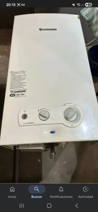 Calentador Gas Natural Junkers