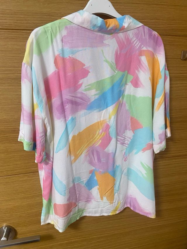 Blusa Stradivarius Multicolor Talla S