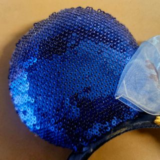 Orejas Disney Azul Lentejuelas