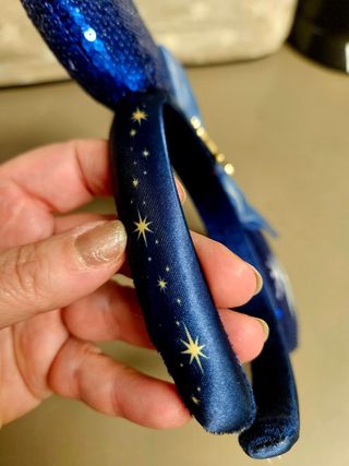 Orejas Disney Azul Lentejuelas