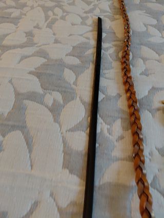 Lote 3 cinturones: negro, marrón trenzado