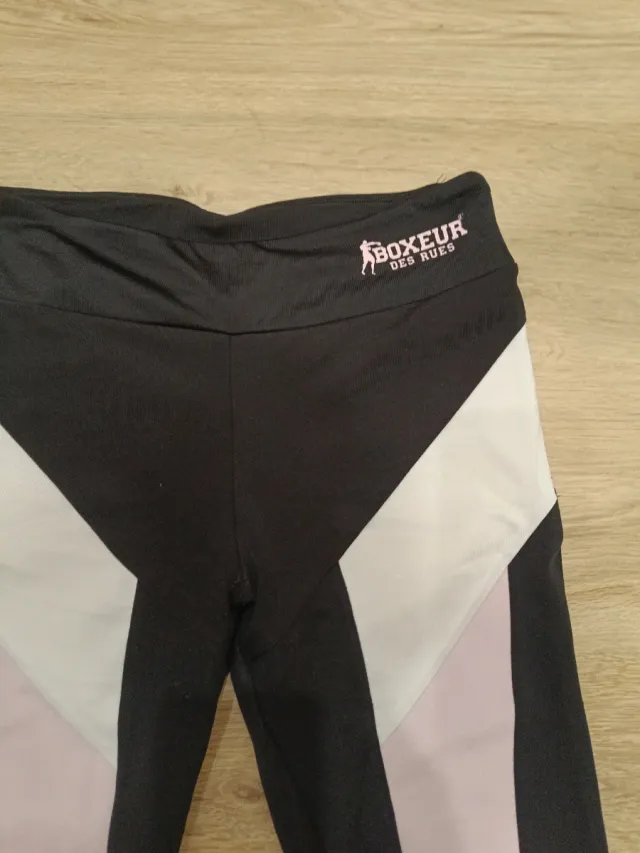 Mallas BOXEUR DES RUES negras y rosas