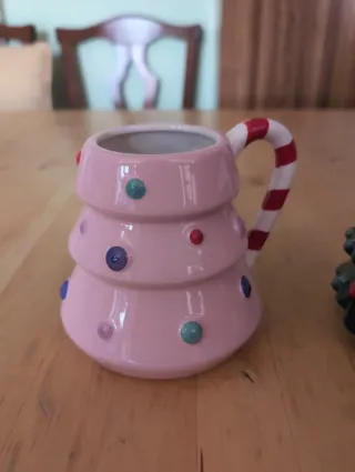 Tazas Navideñas Cerámica (2uds)