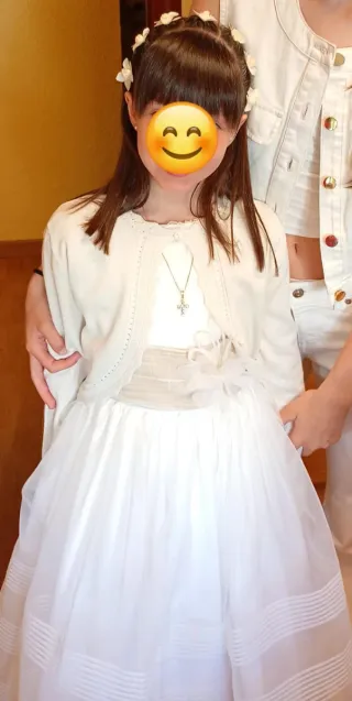 Vestido de comunión talla 105
