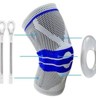 Rodillera elástica con soportes