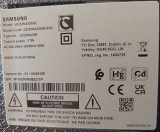 Samsung Smart TV 24 Negra