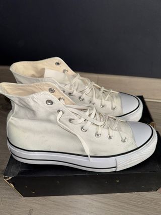 Converse plataforma talla 43