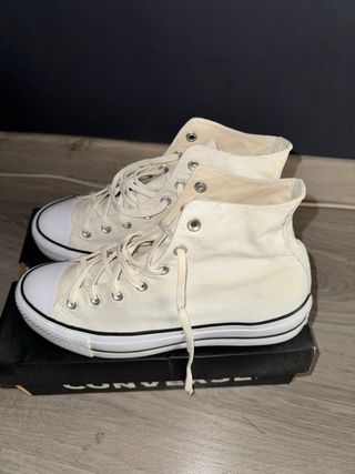 Converse plataforma talla 43