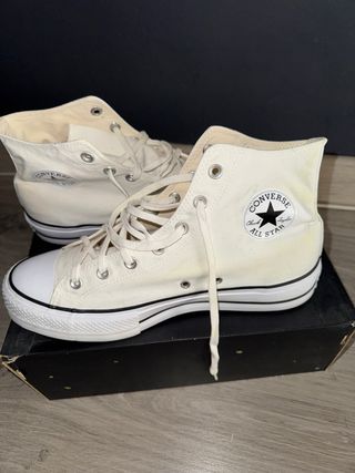 Converse plataforma talla 43
