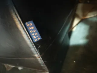 Sofá de piel de la firma Emedos Diseño