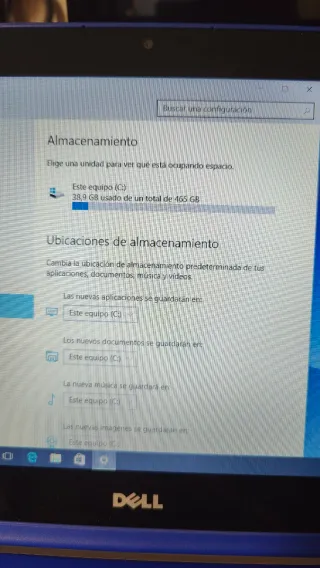 Portátil DELL Inspiron 11"azul