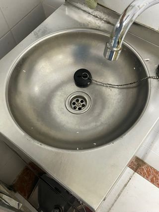 Lavamanos de acero inoxidable