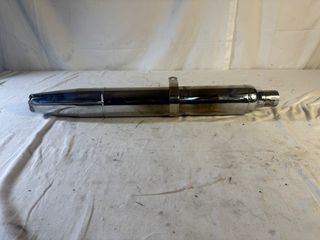 Harley-Davidson Silenciosos Fish Tail cromado