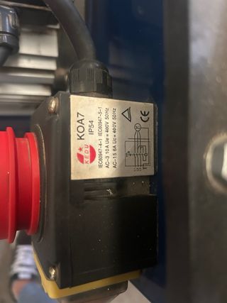 Extractor de aire industrial