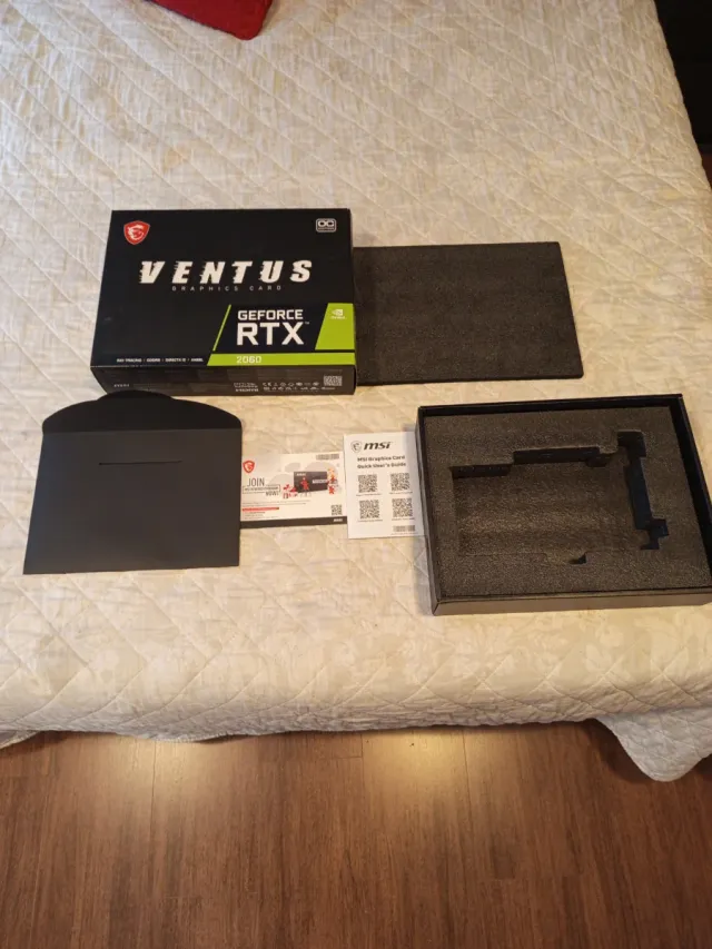 MSI GeForce RTX 2060 Ventus OC 12GB
SOLO CAJA