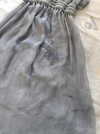 Abito lungo tinto taglia unica