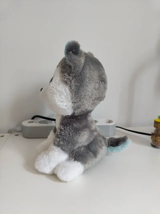 Peluche Perro Husky TY Beanie Boo