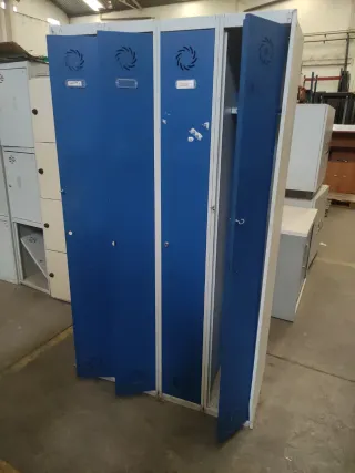 Taquilla Metálica 4 puertas. Última unidad!