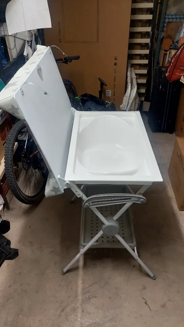 Cambiador de bañera para bebé